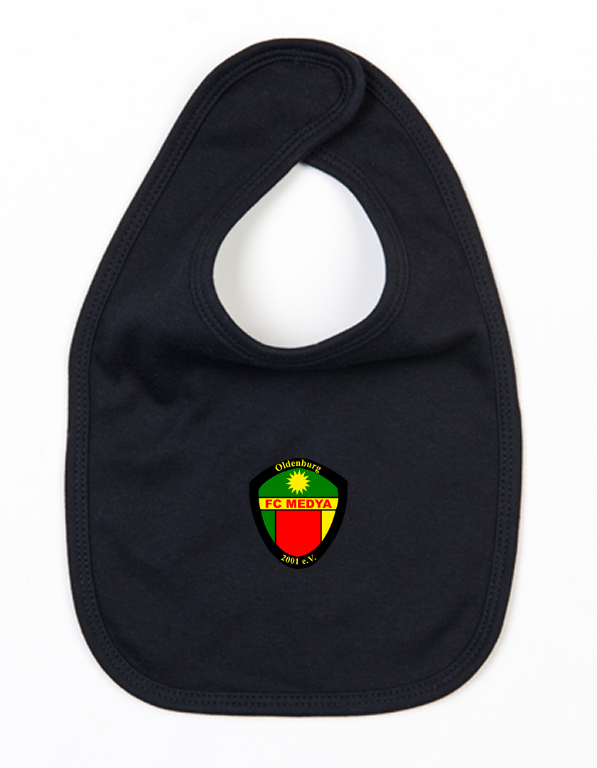 FC Medya Fan - Lätzchen Baby schwarz