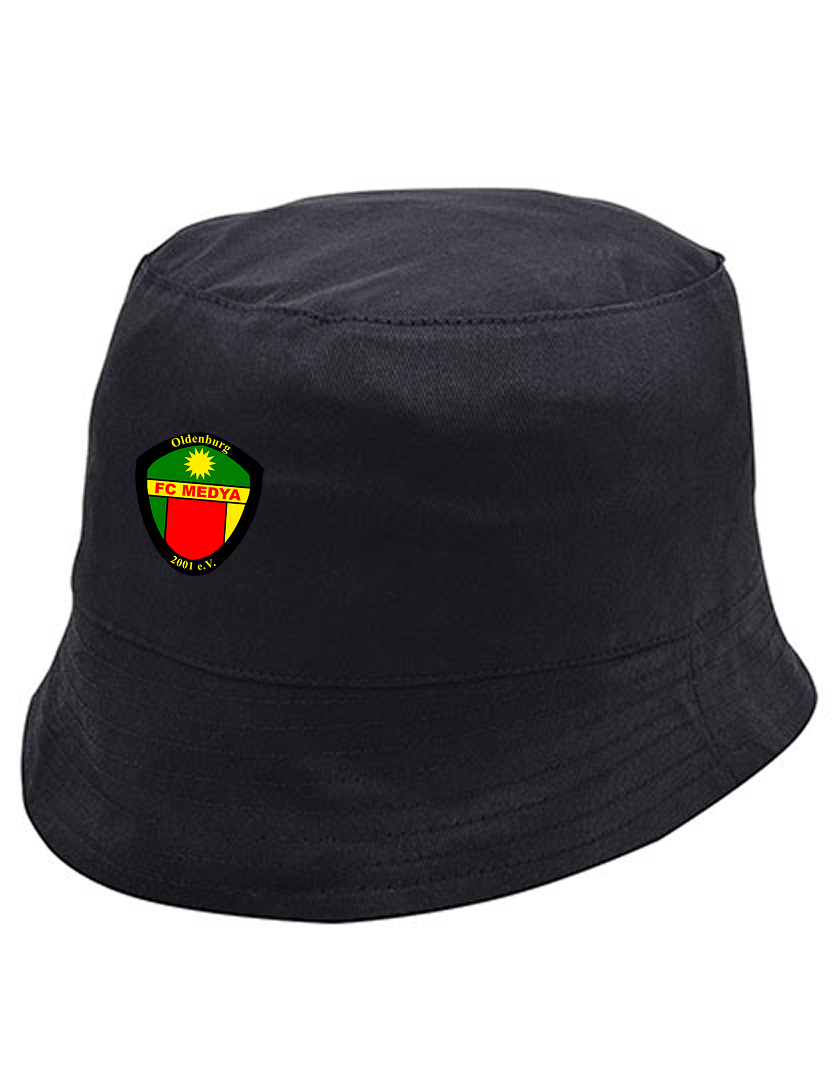 FC Medya Fan - Fischerhut schwarz schwarz