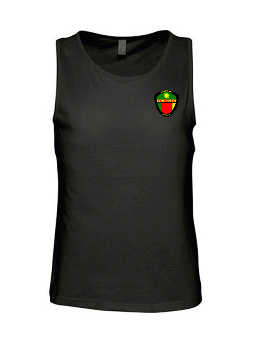 FC Medya Fan - Tanktop Herren schwarz