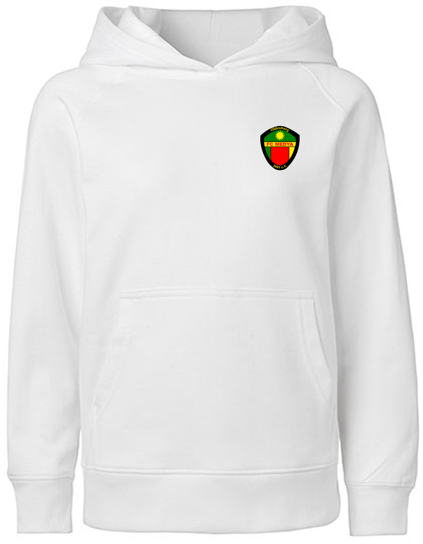 FC Medya Fan - Hoodie Fairtrade Kinder weiß