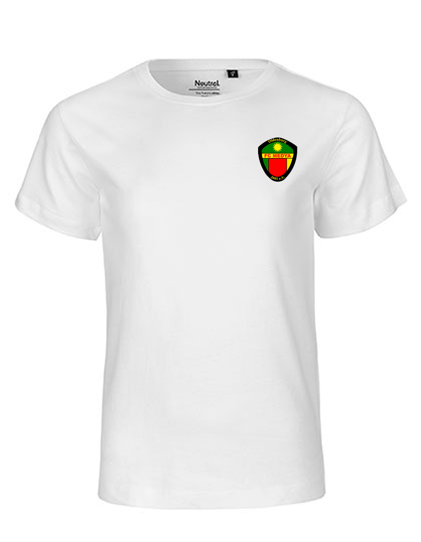 FC Medya Fan - T-Shirt Fairtrade Kinder weiß