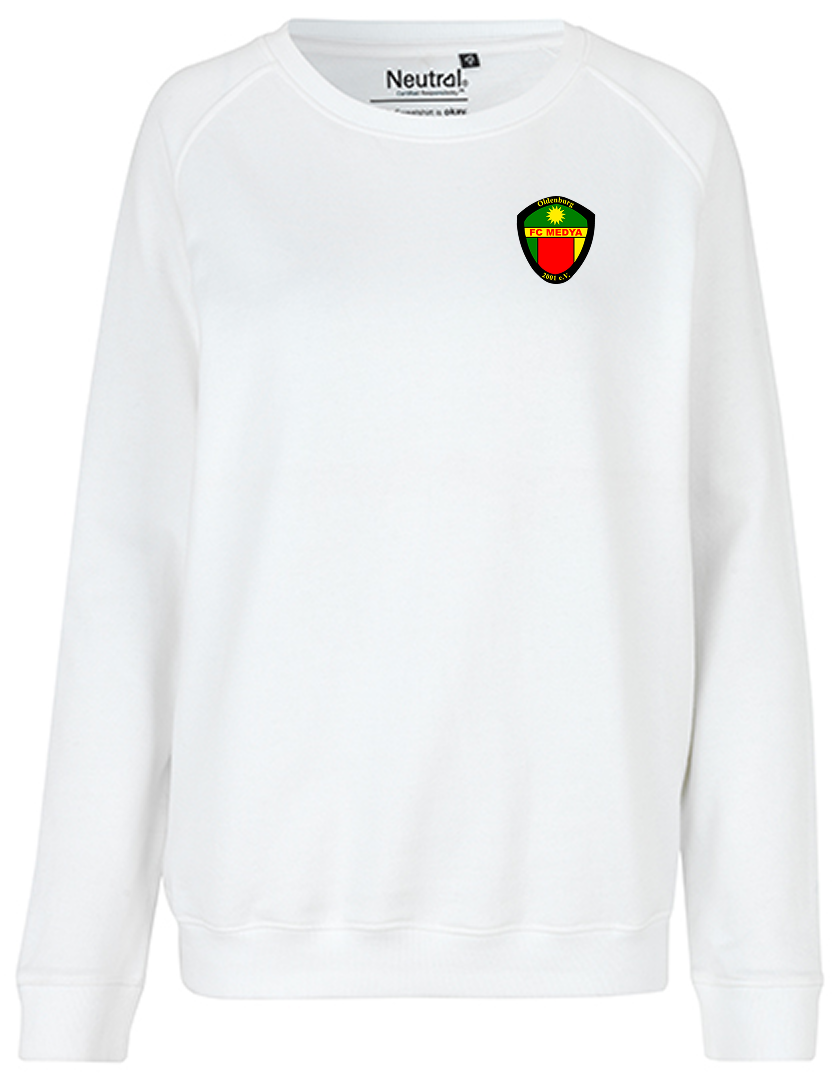 FC Medya Fan - Sweatshirt Fairtrade Damen weiß