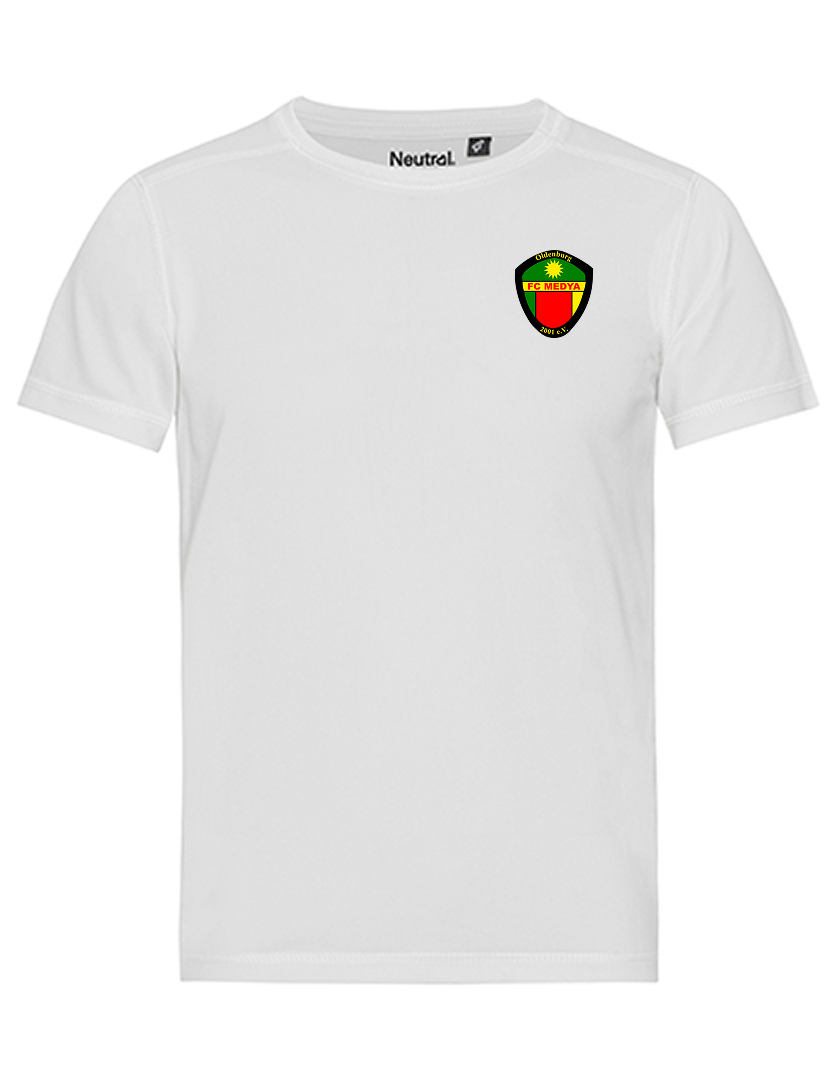 FC Medya Fan - Polyestershirt Fairtrade Kinder weiß