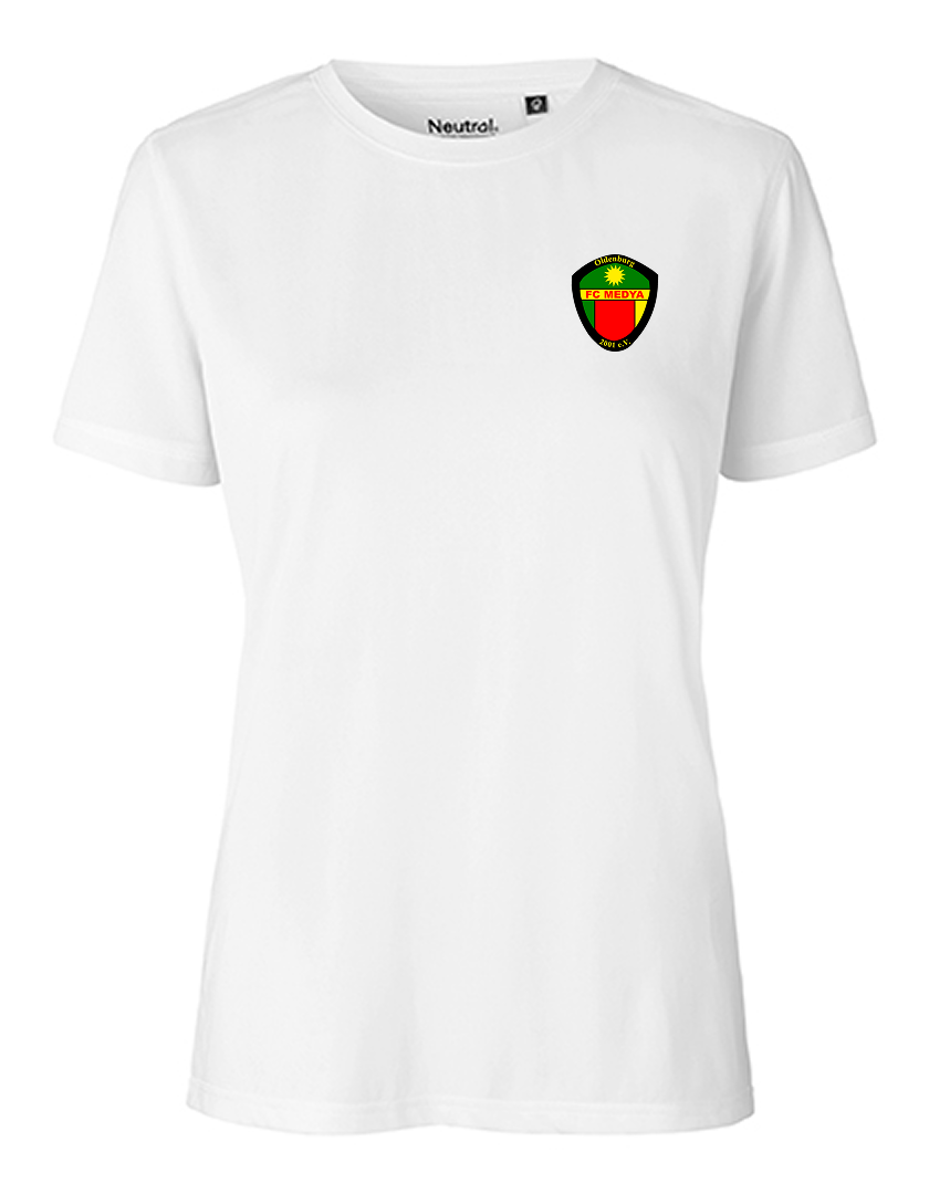 FC Medya Fan - Polyestershirt Fairtrade Damen weiß