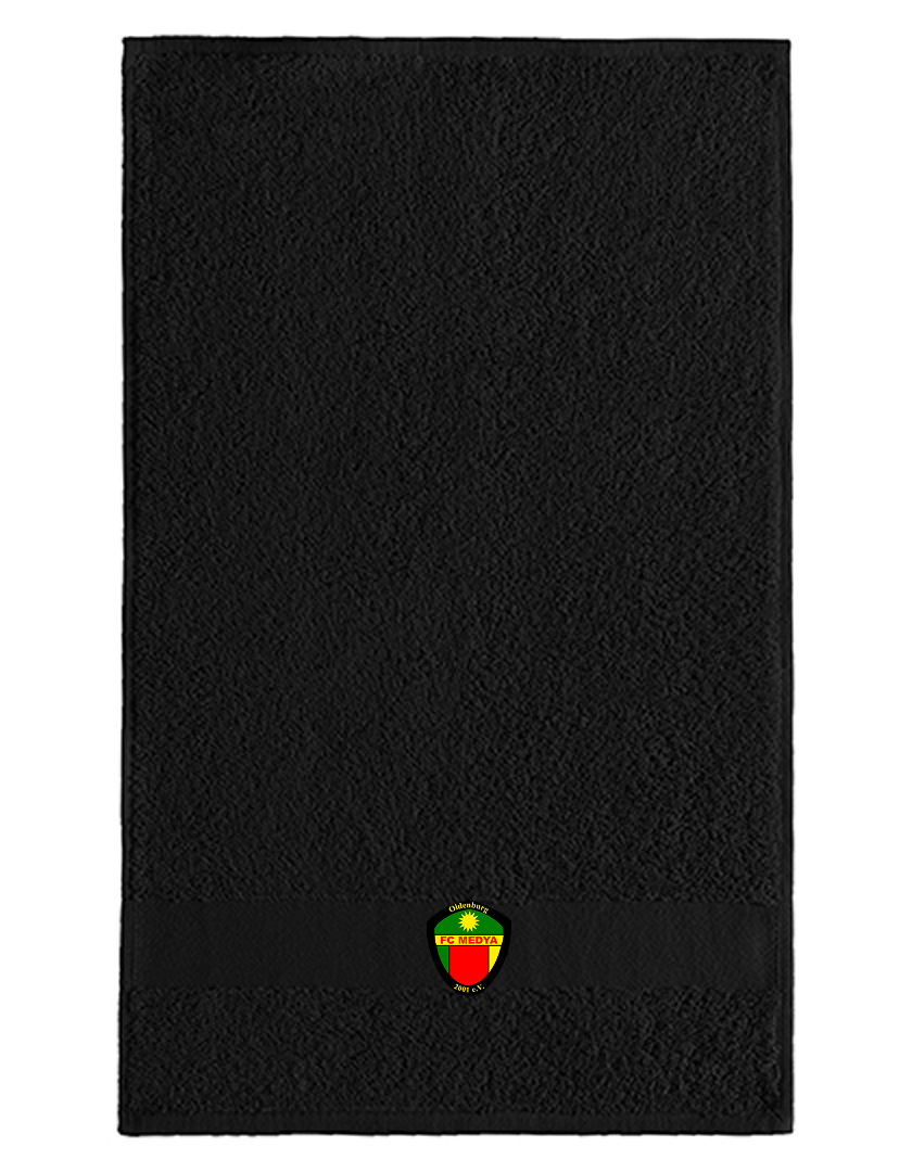 FC Medya Fan - Gästehandtuch 50*30 schwarz