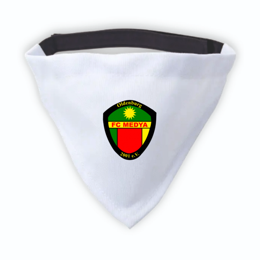 FC Medya Fan - Hundehalstuch weiß