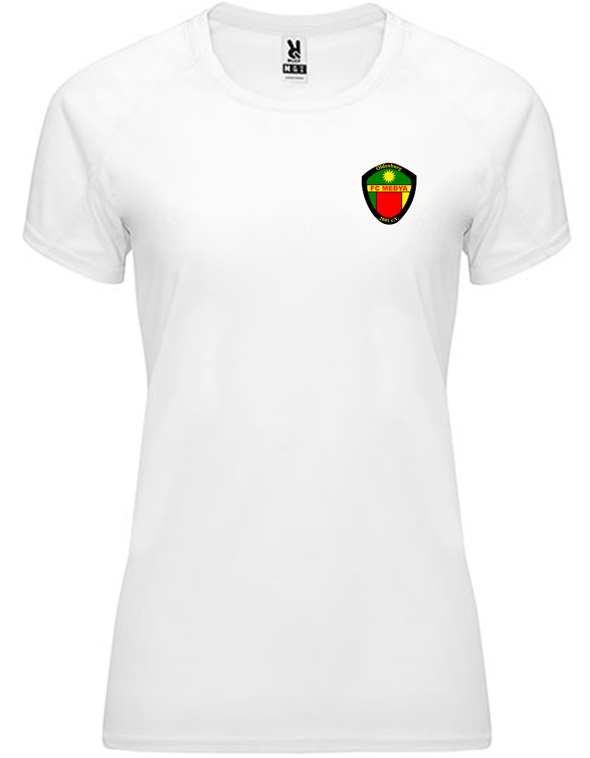 FC Medya Fan - Polyestershirt Damen weiß