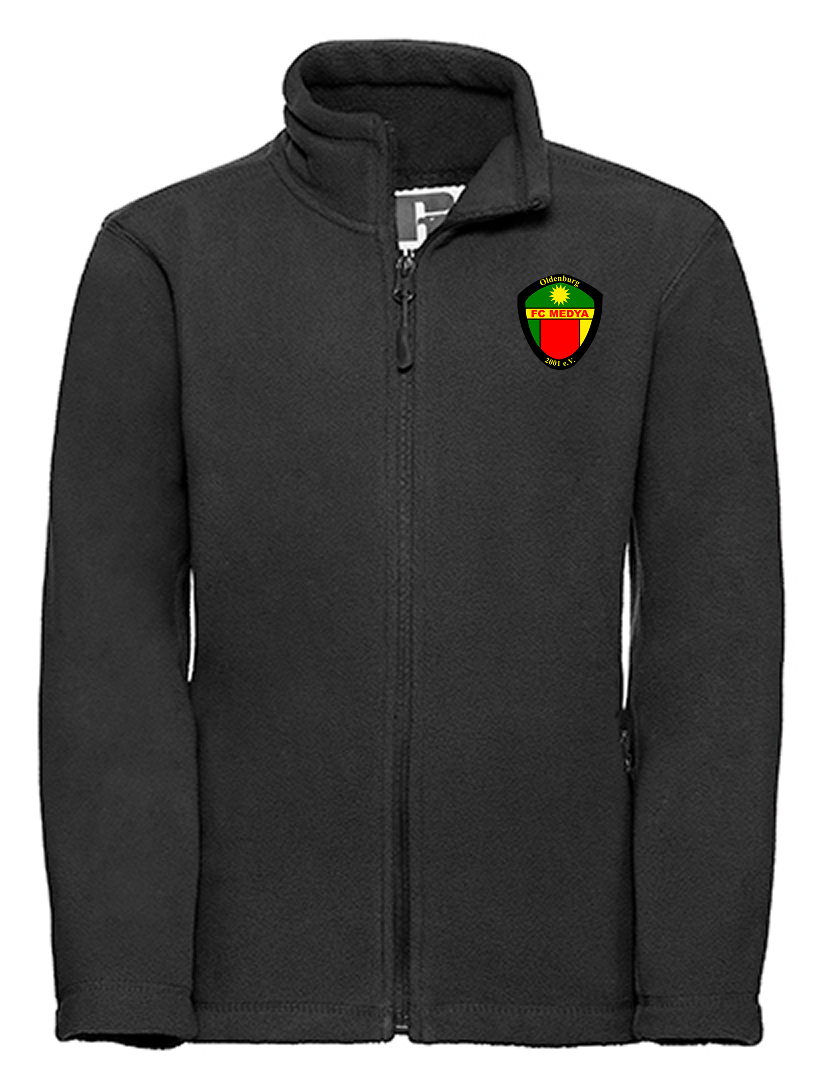 FC Medya Fan - Fleecejacke Kinder schwarz