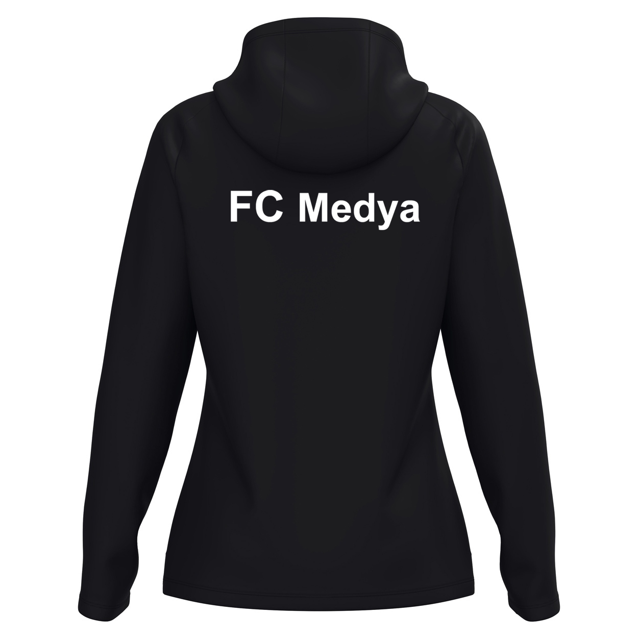FC Medya Oldenburg Kapuzenjacke Damen Schwarz