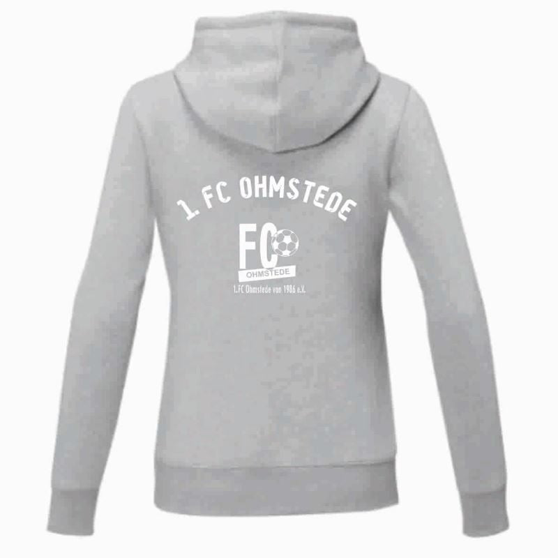 1. FC Ohmstede Fan Hoodie Damen Grau