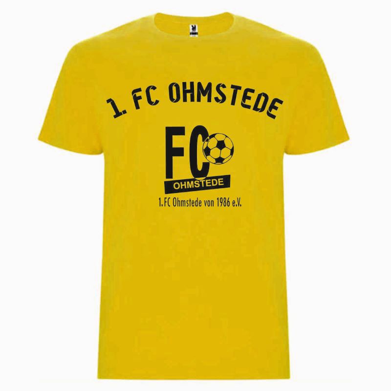 1. FC Ohmstede Fan Shirt Goal Unisex Gelb