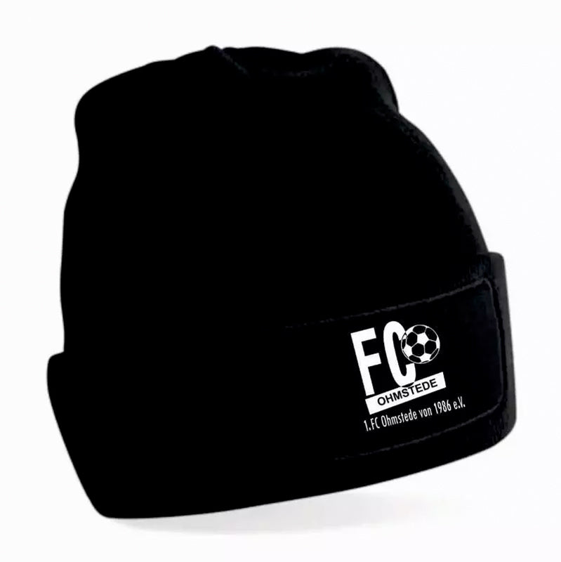 1. FC Ohmstede Fan Strickmütze Kinder Schwarz