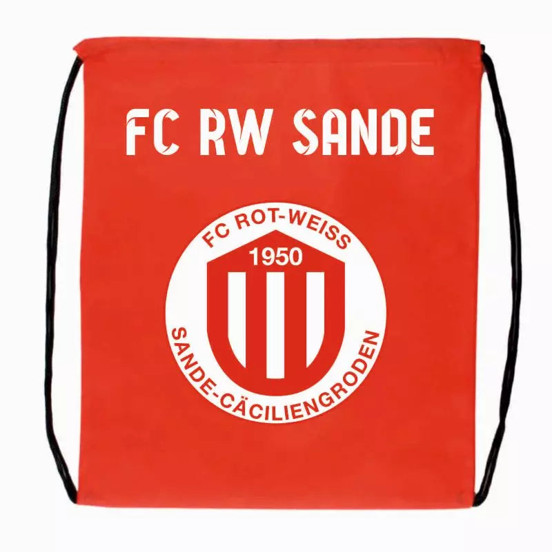FC RW Sande Fan Turnbeutel Rot