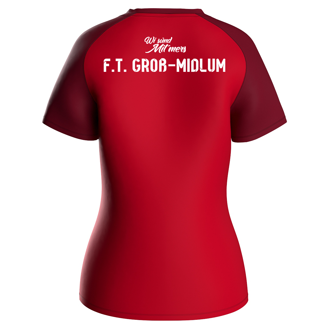 FT Groß-Midlum T-Shirt Iconic Damen Rot