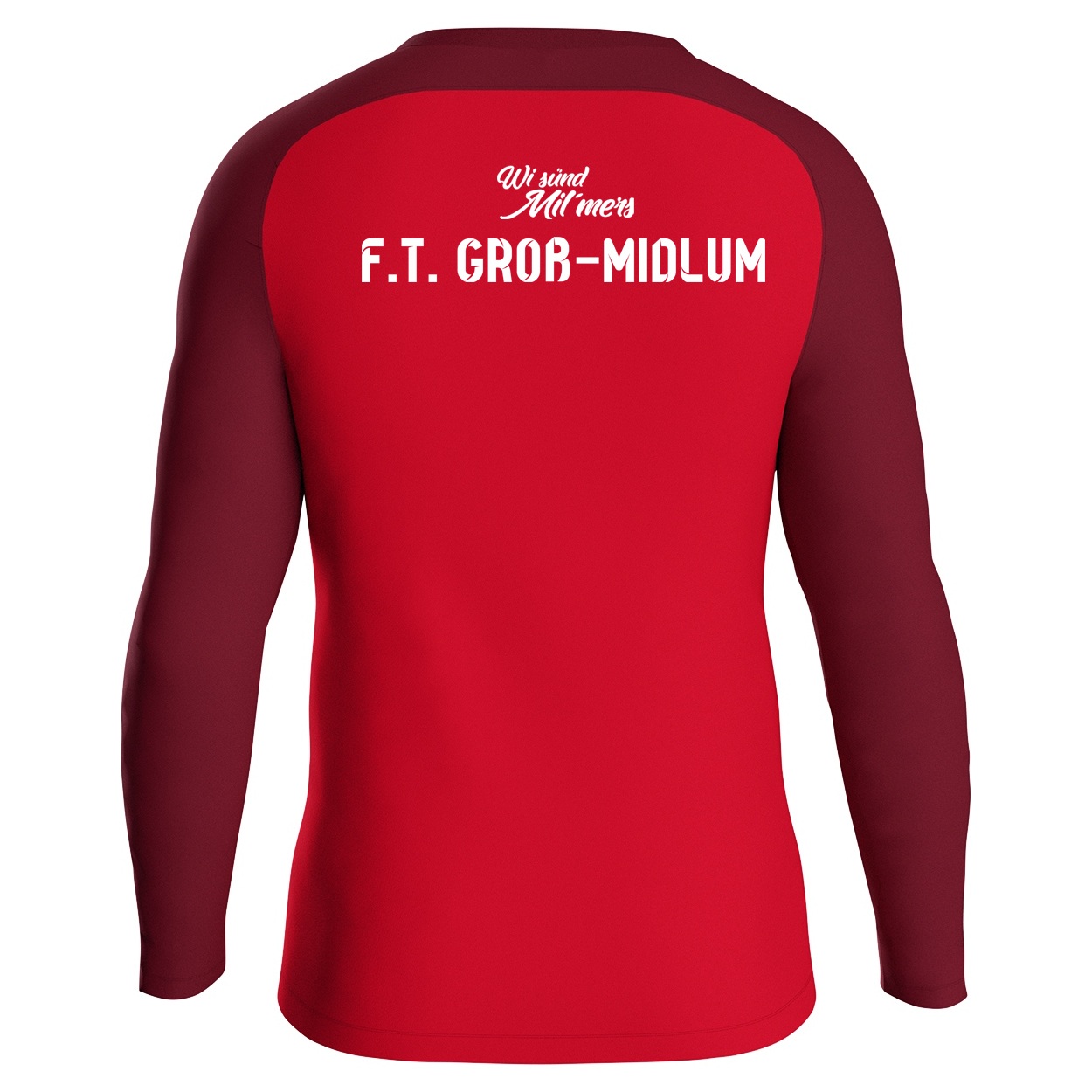 FT Groß-Midlum Sweat Iconic Herren Rot