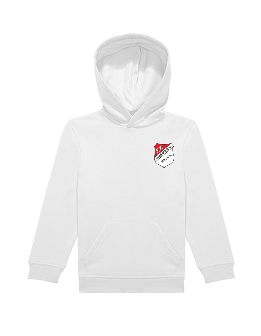 FT Groß-Midlum Fan - Hoodie Kinder weiß