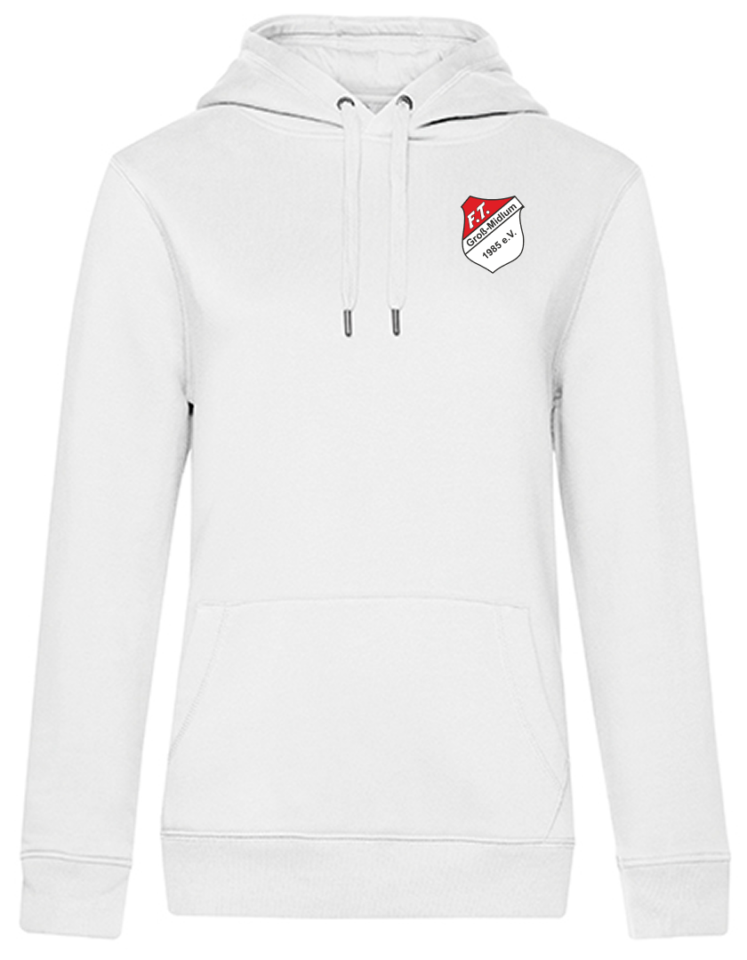 FT Groß-Midlum Fan - Hoodie Damen weiß