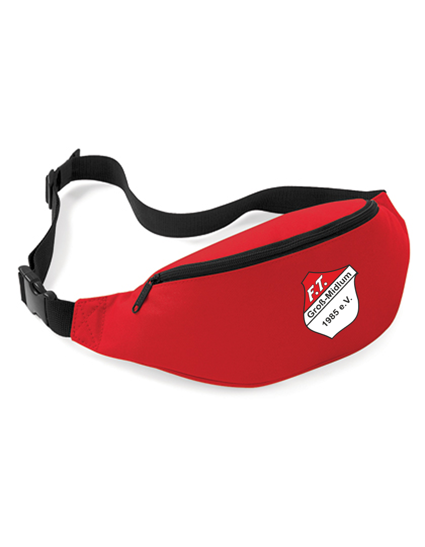 FT Groß-Midlum Fan - Bauchtasche rot