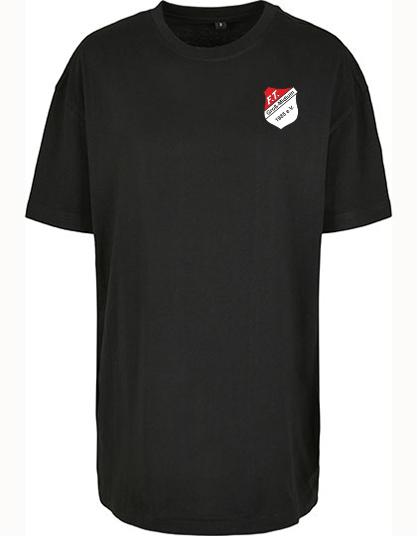 FT Groß-Midlum Fan - T-Shirt oversize Damen schwarz