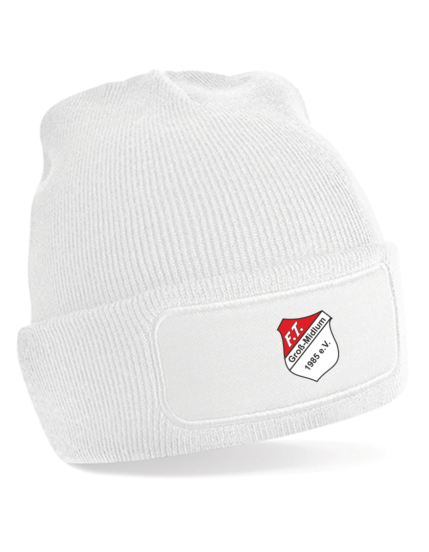 FT Groß-Midlum Fan - Beanie Patch weiß