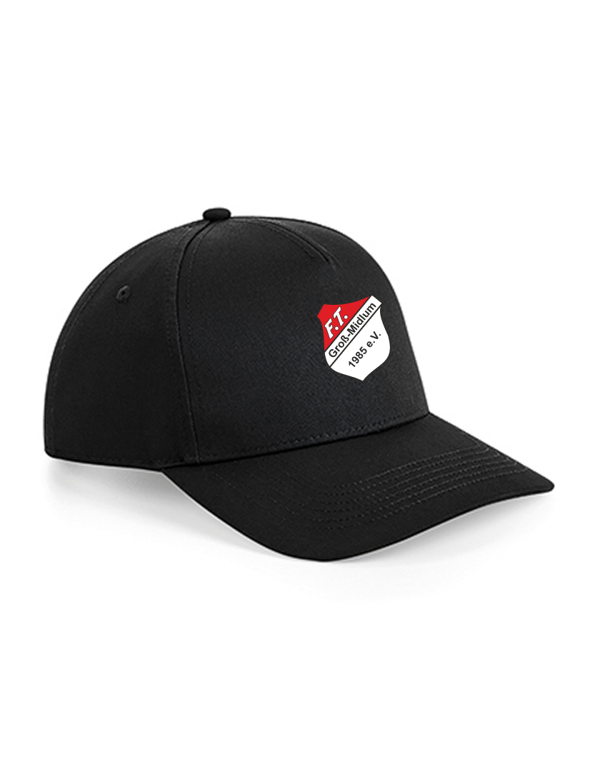 FT Groß-Midlum Fan - 5-Panel Baseball Cap schwarz