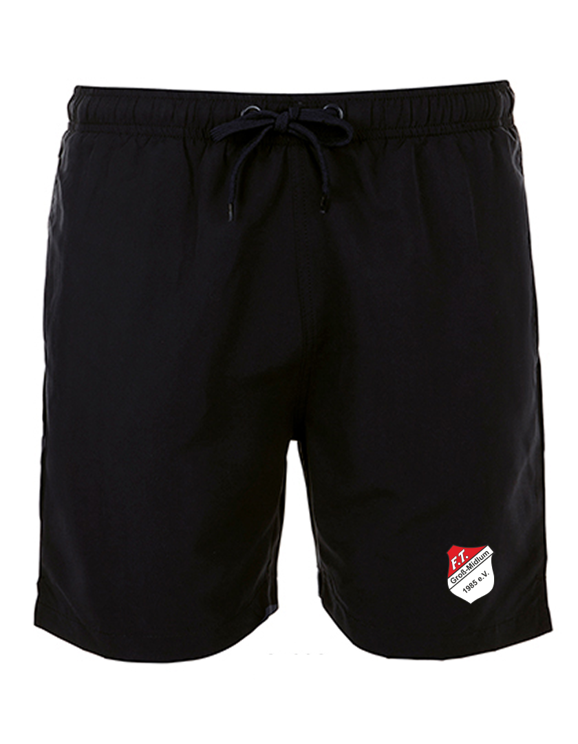 FT Groß-Midlum Fan - Badeshorts Herren schwarz
