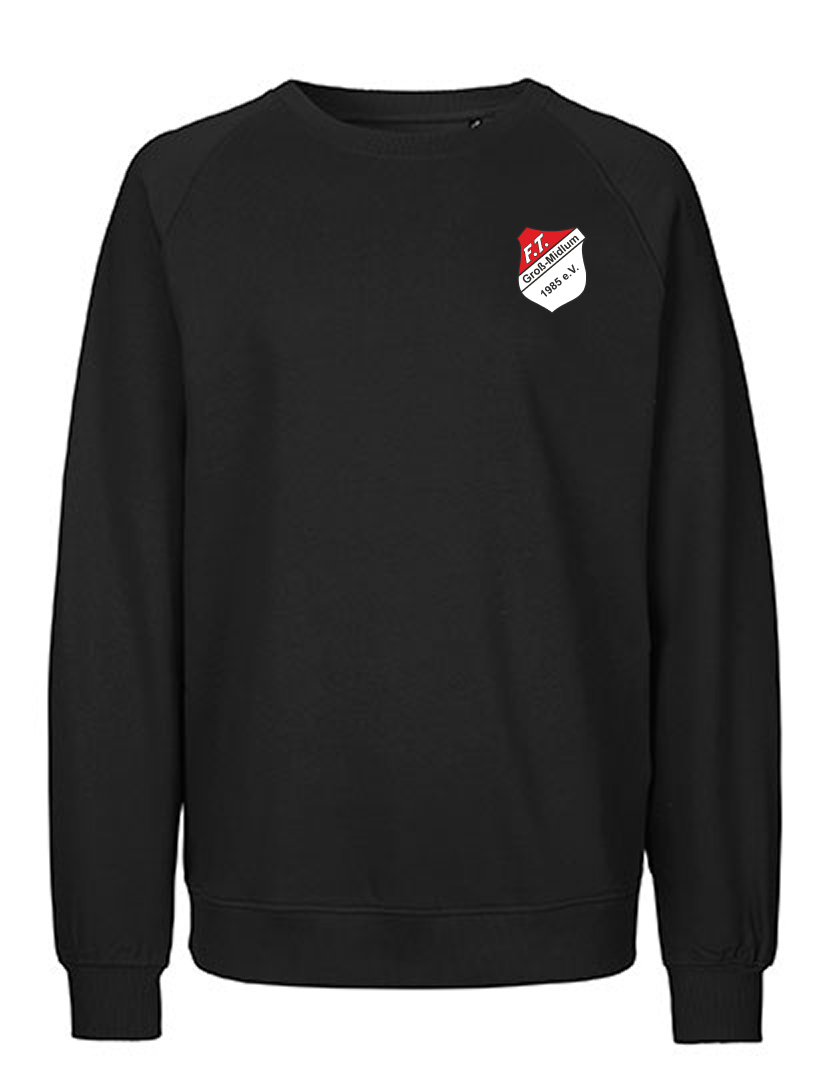 FT Groß-Midlum Fan - Sweatshirt Fairtrade Unisex schwarz