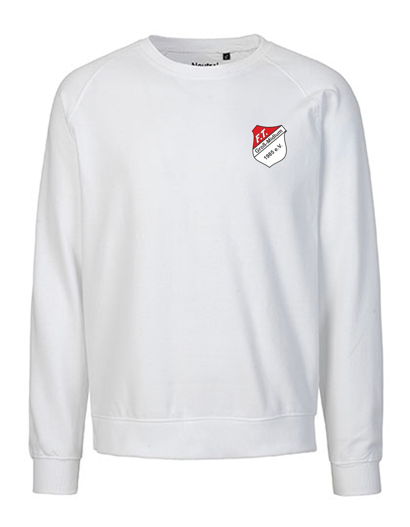 FT Groß-Midlum Fan - Sweatshirt Fairtrade Herren weiß