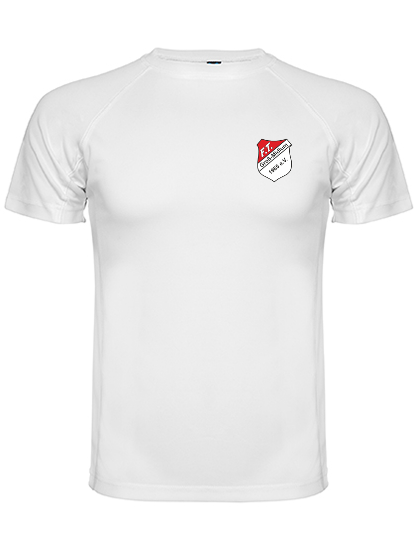 FT Groß-Midlum Fan - Polyestershirt Kinder weiß