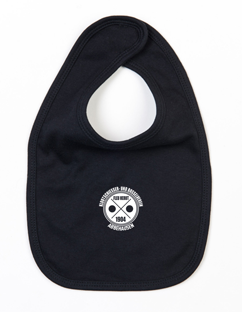 KBV Abbehausen Fan - Lätzchen Baby schwarz