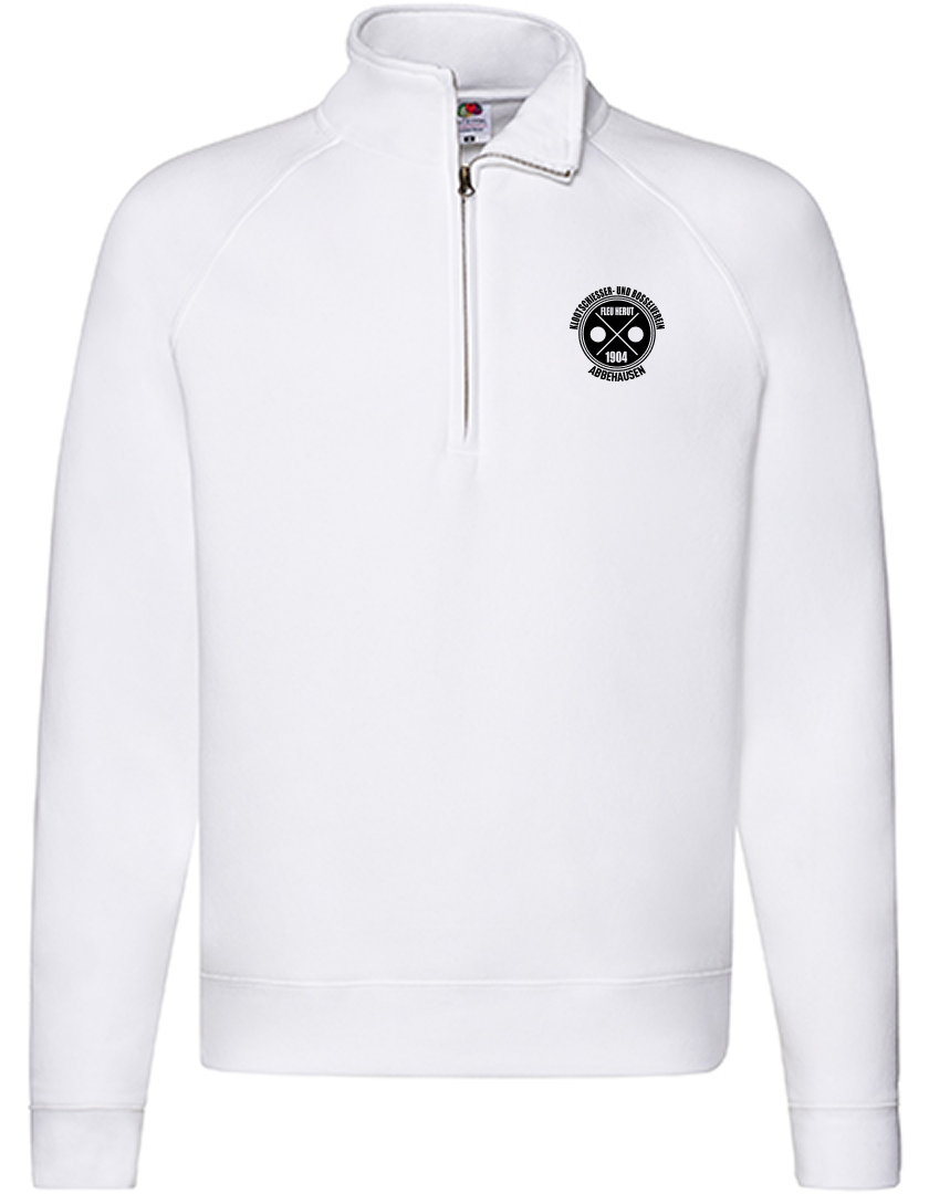 KBV Abbehausen Fan - Half Zip Sweat Herren weiß