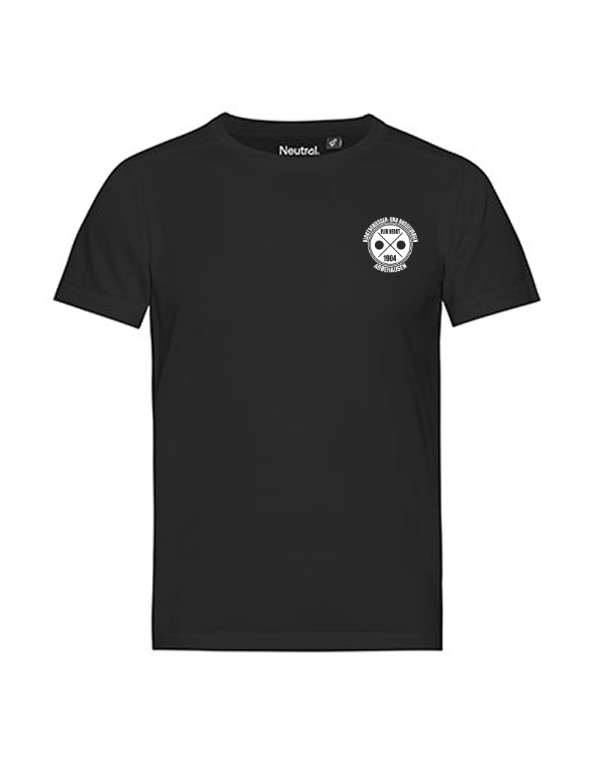 KBV Abbehausen Fan - Polyestershirt Fairtrade Kinder schwarz