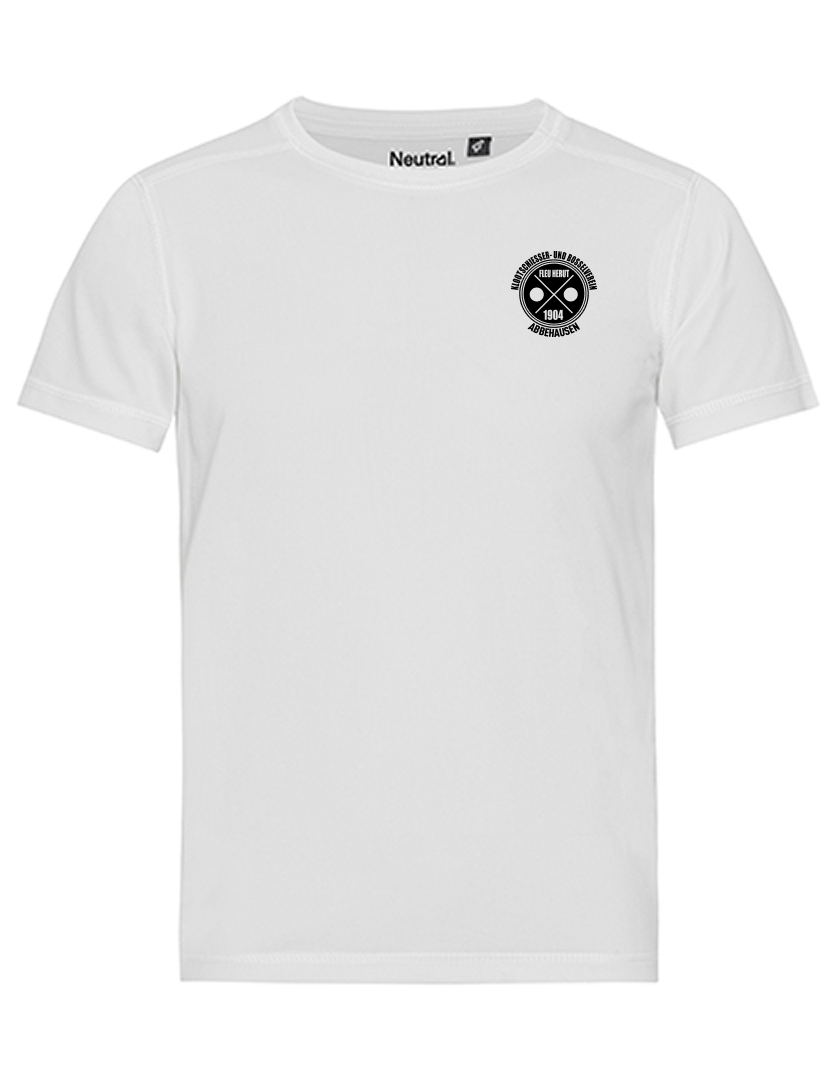 KBV Abbehausen Fan - Polyestershirt Fairtrade Kinder weiß