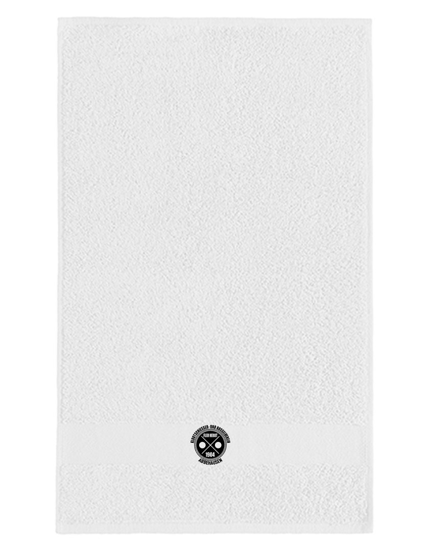 KBV Abbehausen Fan - Gästehandtuch 50*30 weiß