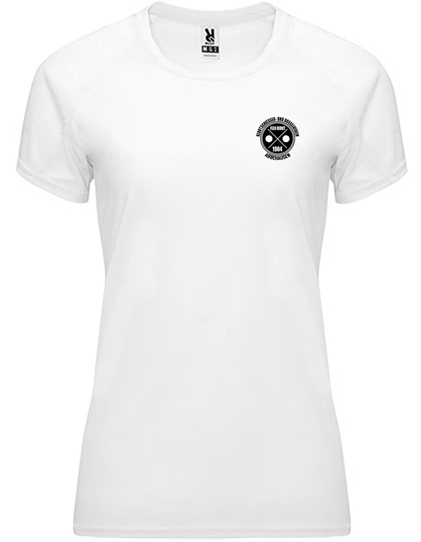 KBV Abbehausen Fan - Polyestershirt Damen weiß