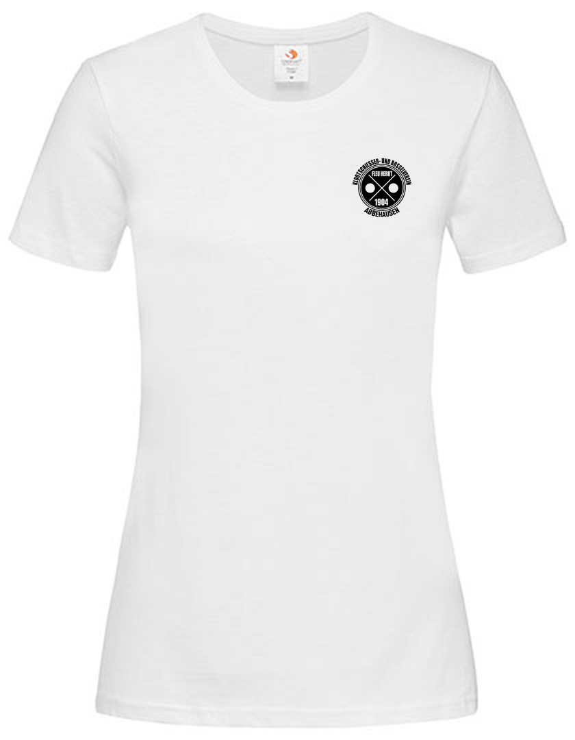 KBV Abbehausen Fan - T-Shirt Damen weiß