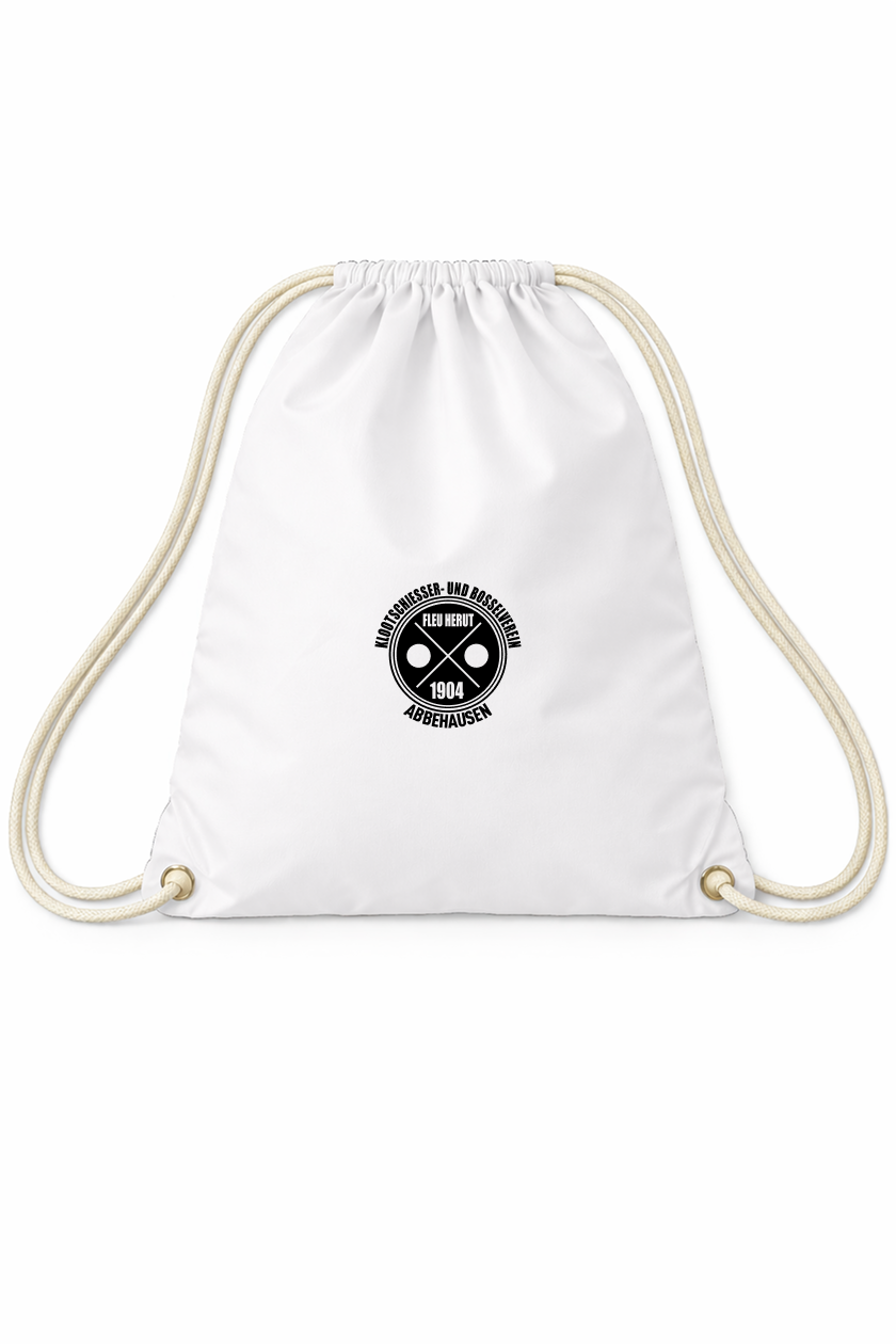 KBV Abbehausen Fan - Gymbag 37*46 weiß