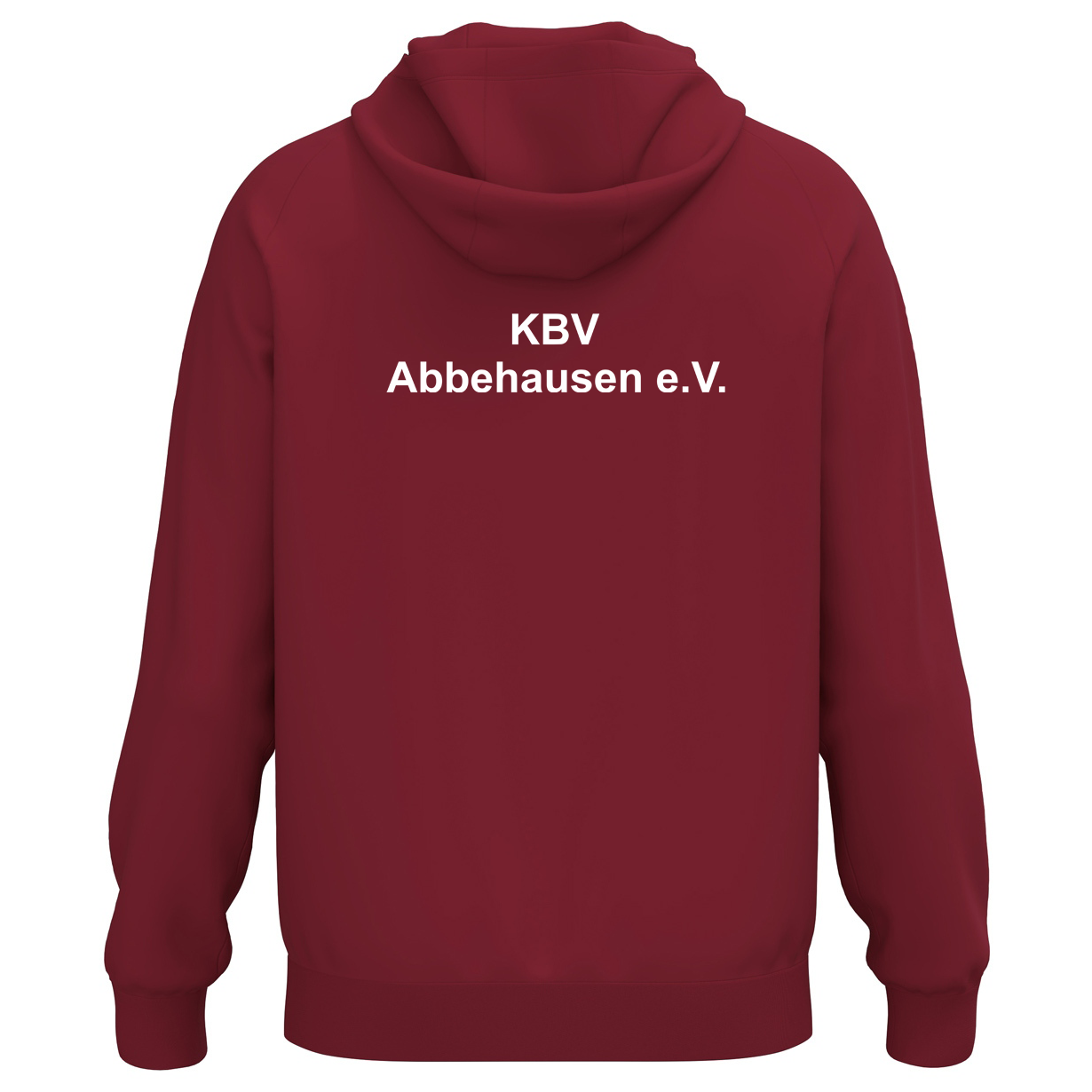 KBV Abbehausen Kapuzensweat Cotton Herren Bordeaux