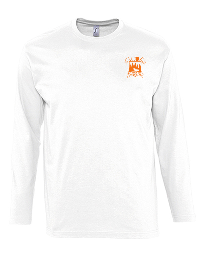 KBV Blersum Fan - Longsleeve Herren weiß