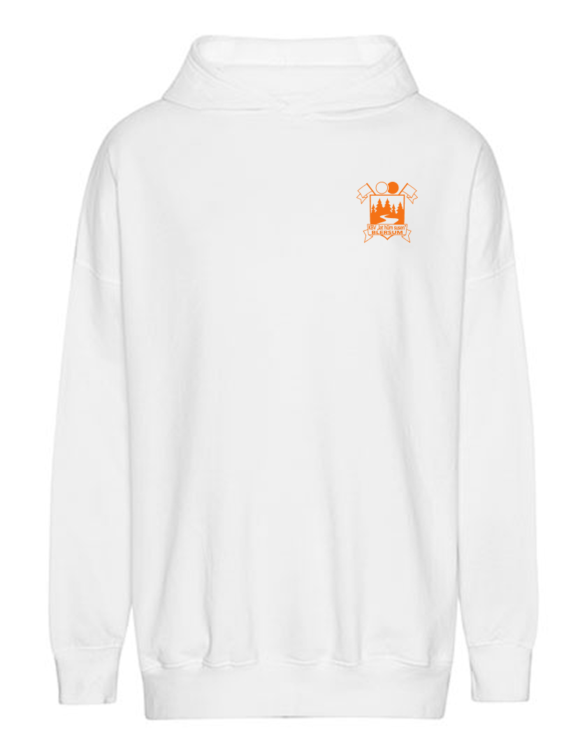 KBV Blersum Fan - Hoodie oversize Herren weiß