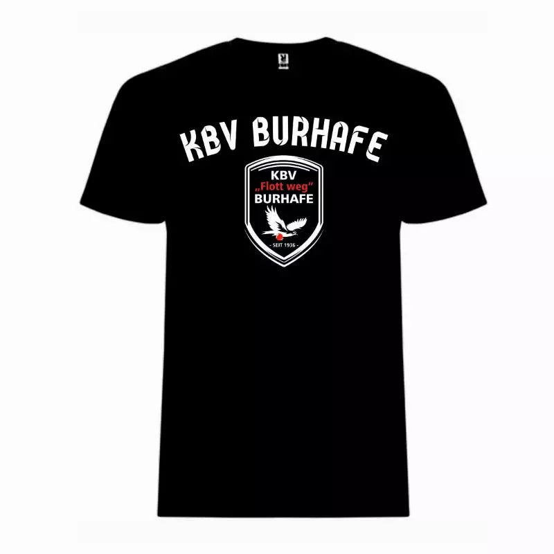 KBV Burhafe Fan Shirt Goal Unisex Schwarz