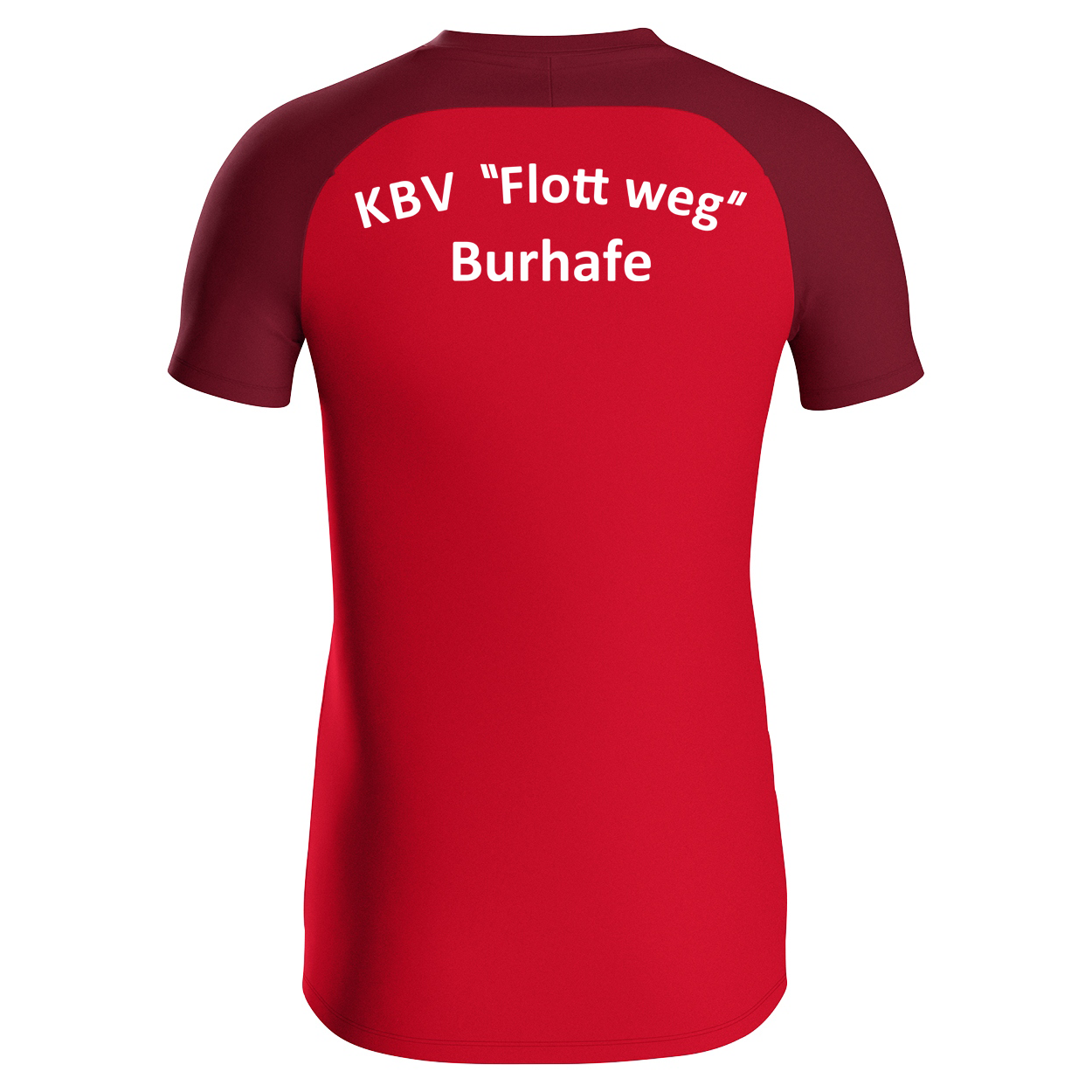 KBV Burhafe Polo Iconic Herren Rot
