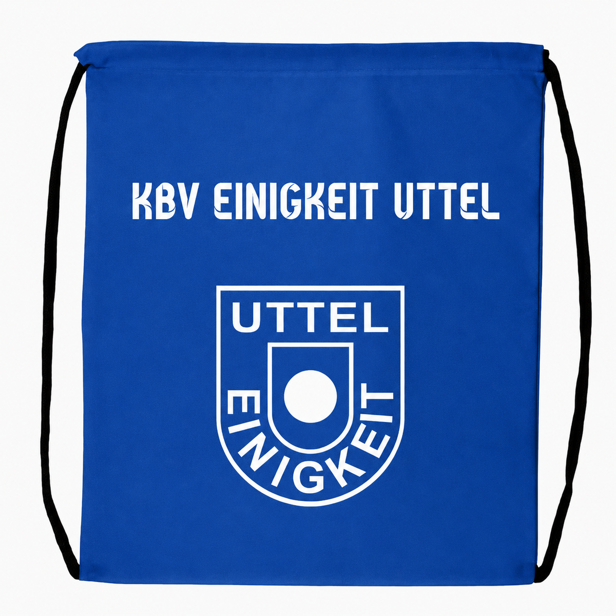 KBV Einigkeit Uttel Fan Turnbeutel Blau