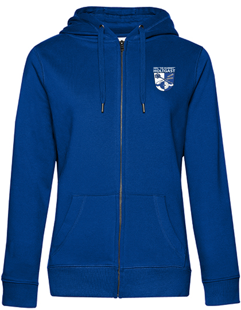 KBV Holtgast Fan - Sweatjacke Damen blaumit logo