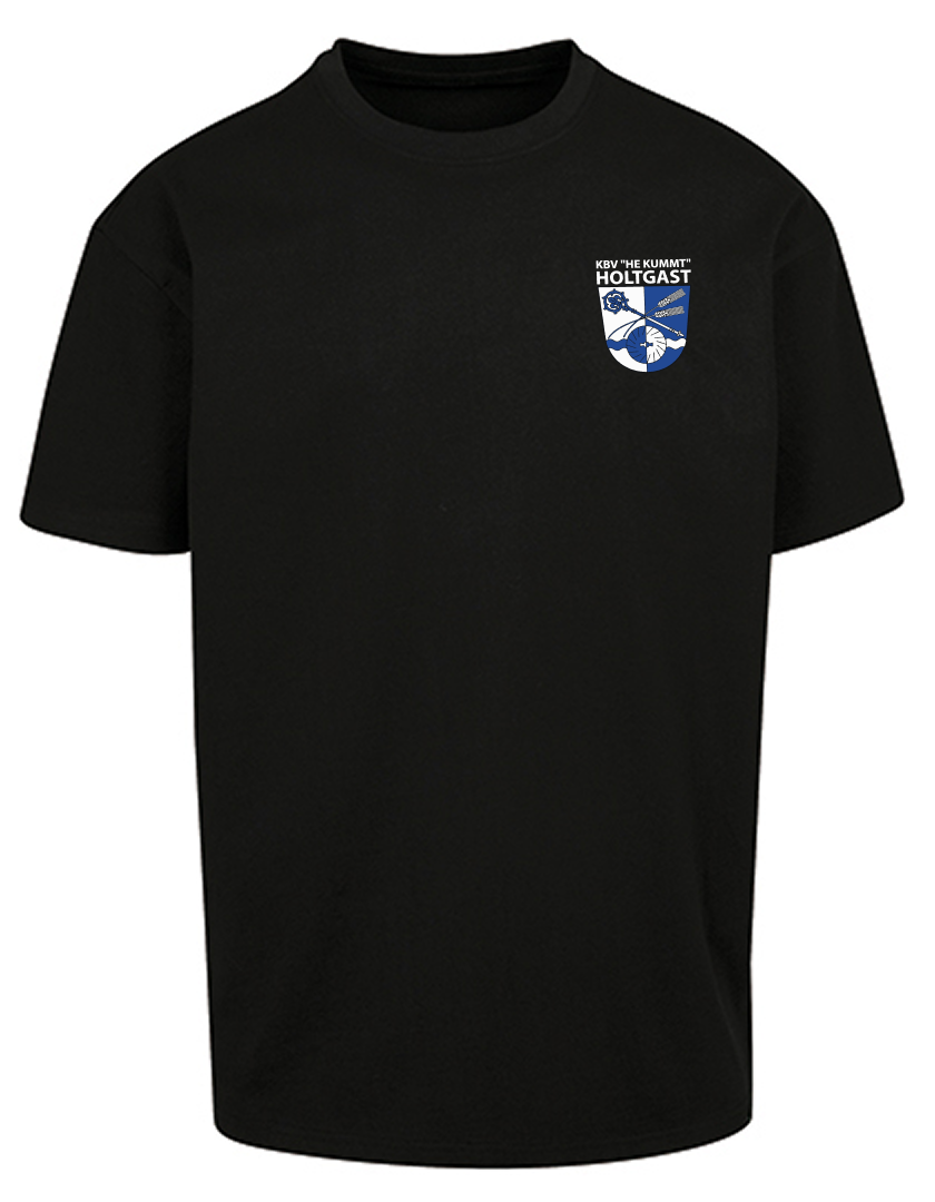 KBV Holtgast Fan - T-Shirt oversize Herren schwarz