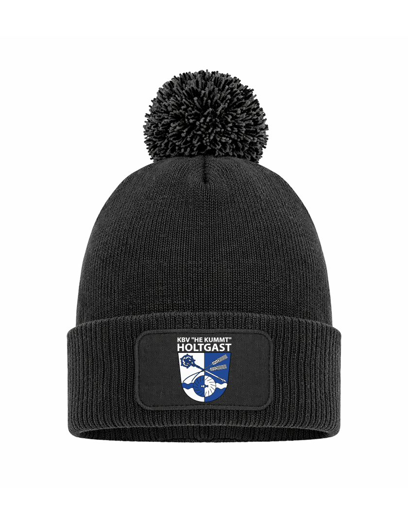 KBV Holtgast Fan - Pudelmütze schwarz