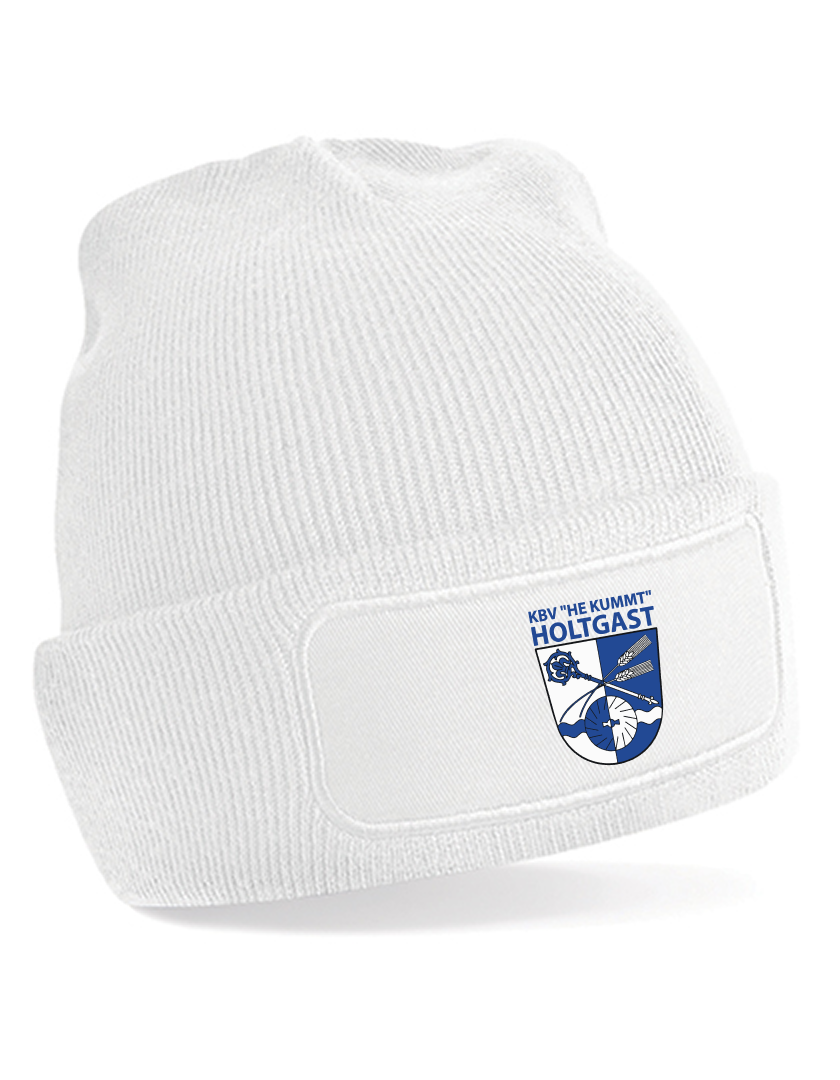 KBV Holtgast Fan - Beanie Patch weiß