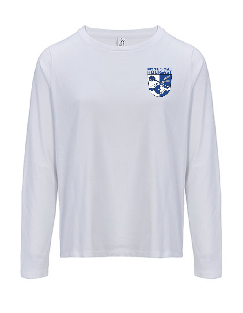 KBV Holtgast Fan - Longsleeve Damen weiß