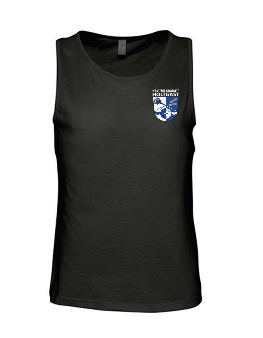KBV Holtgast Fan - Tanktop Herren schwarz