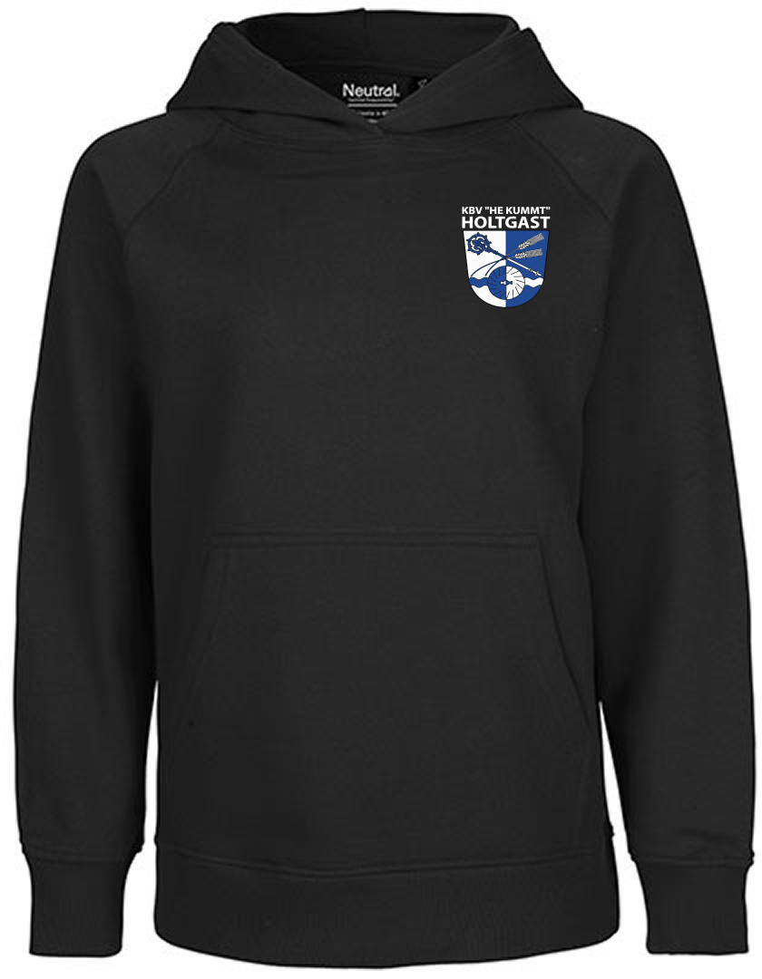 KBV Holtgast Fan - Hoodie Fairtrade Kinder schwarz